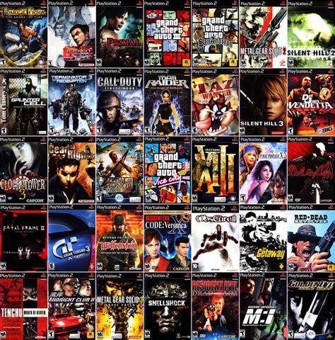 ps2 games list.